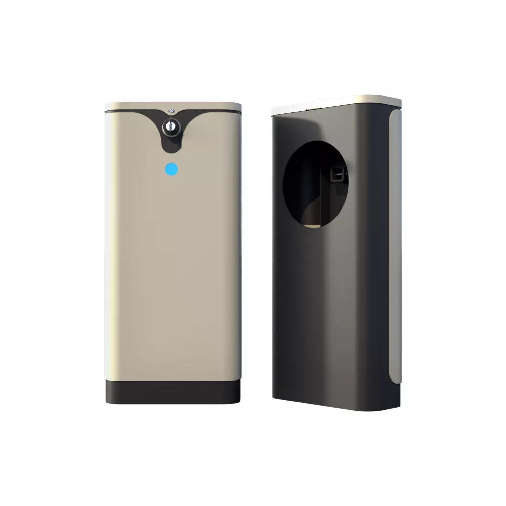 Poolpowershop Oberflur Aufrollvorrichtung Harmony Steel - anthrazit-beige