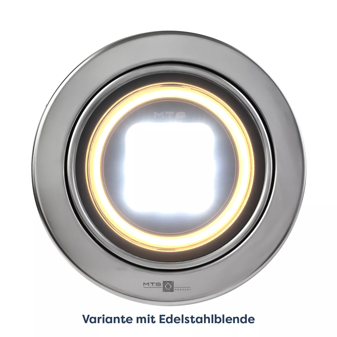 MTS LogiLED Unterwasserscheinwerfer für Betonbecken cremeweiß