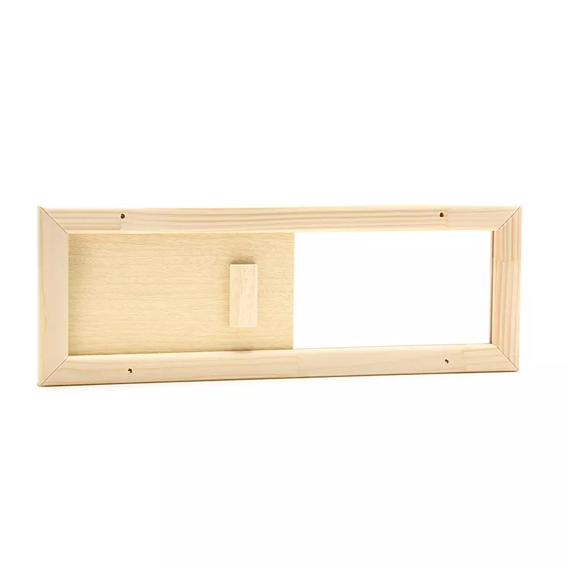 Sauna Lüftungsschieber 40 x 14 cm 
