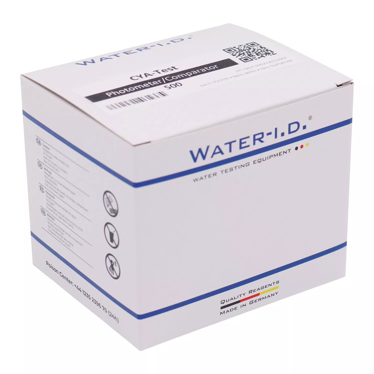 CyA-Test Testtabletten für Poollab - 500 Stk