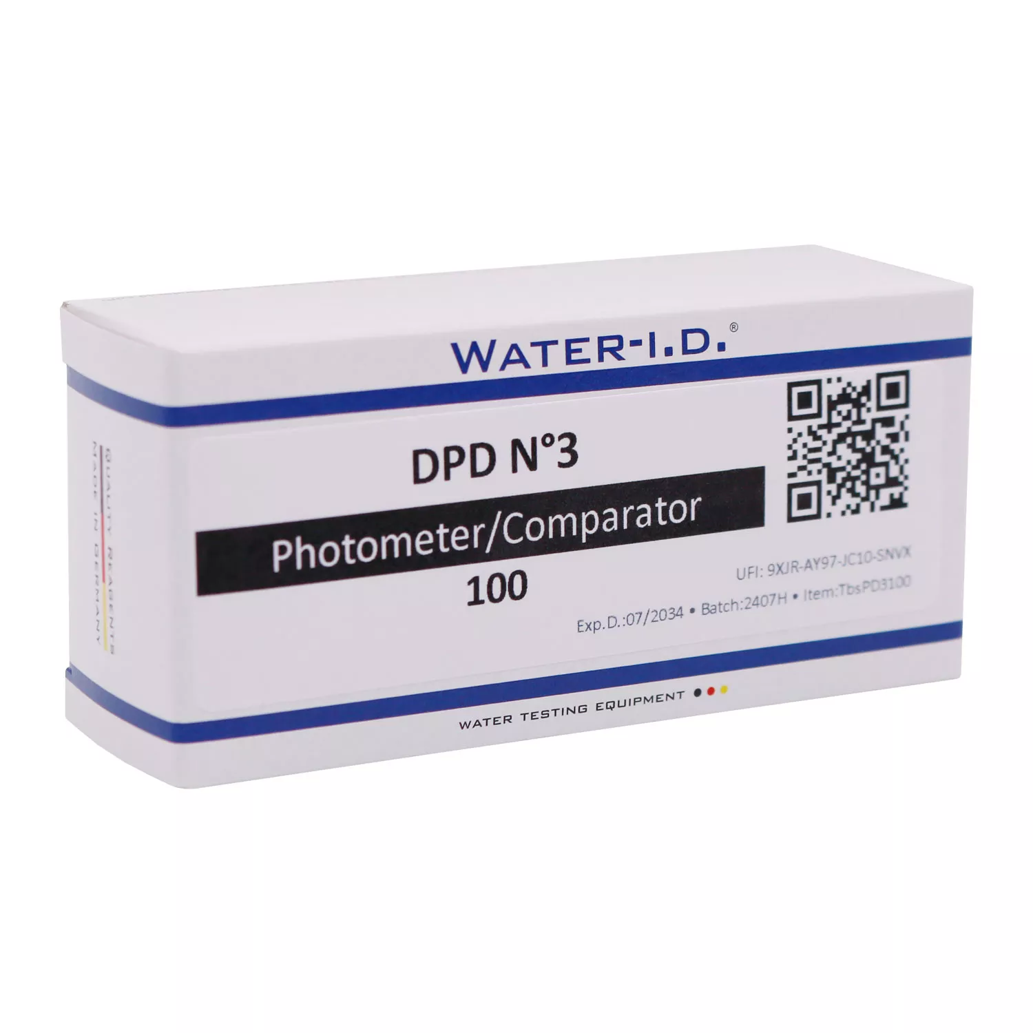 DPD No. 3 Testtabletten für Poollab - 100 Stk