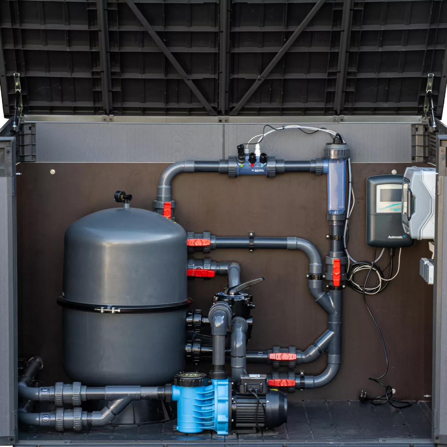Pooltechnik Box Komplettset Salzelektrolyse | SALZBOX