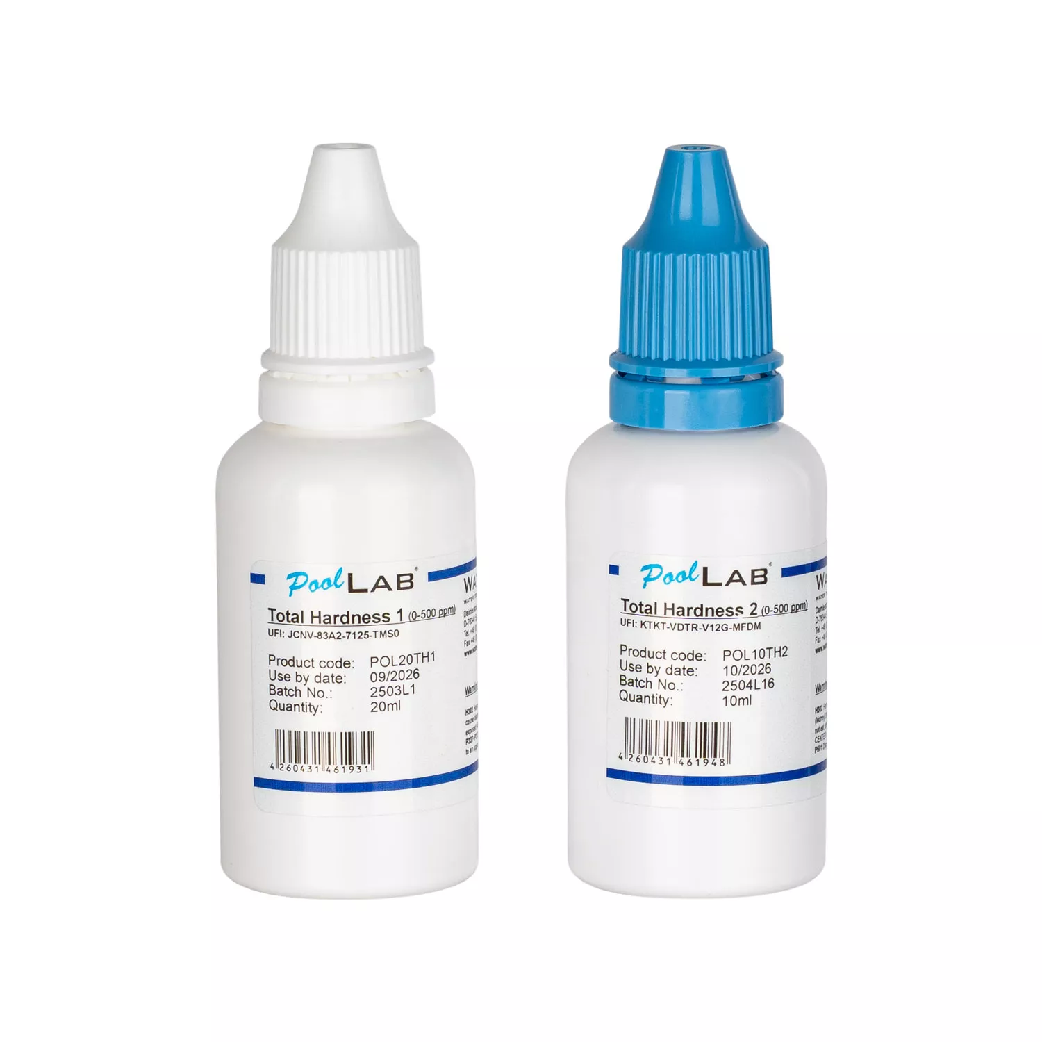 Gesamthärte Testkit für Poollab