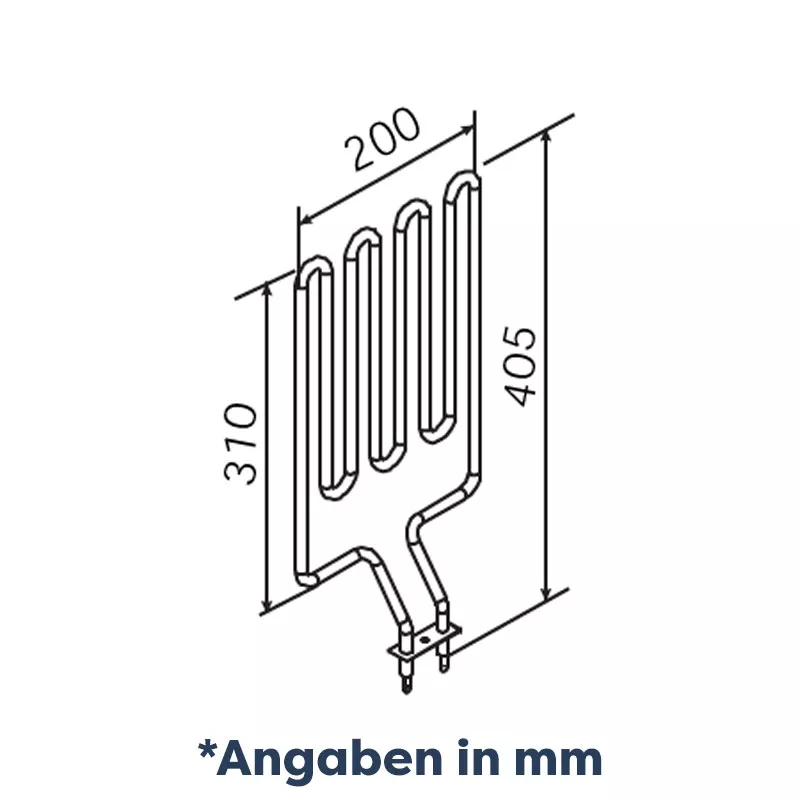 heizstab-fuer-harvia-saunaofen-1800-watt-zsn-160-abmessungen Heizstab für Harvia Saunaofen 1800 Watt ZSN-160