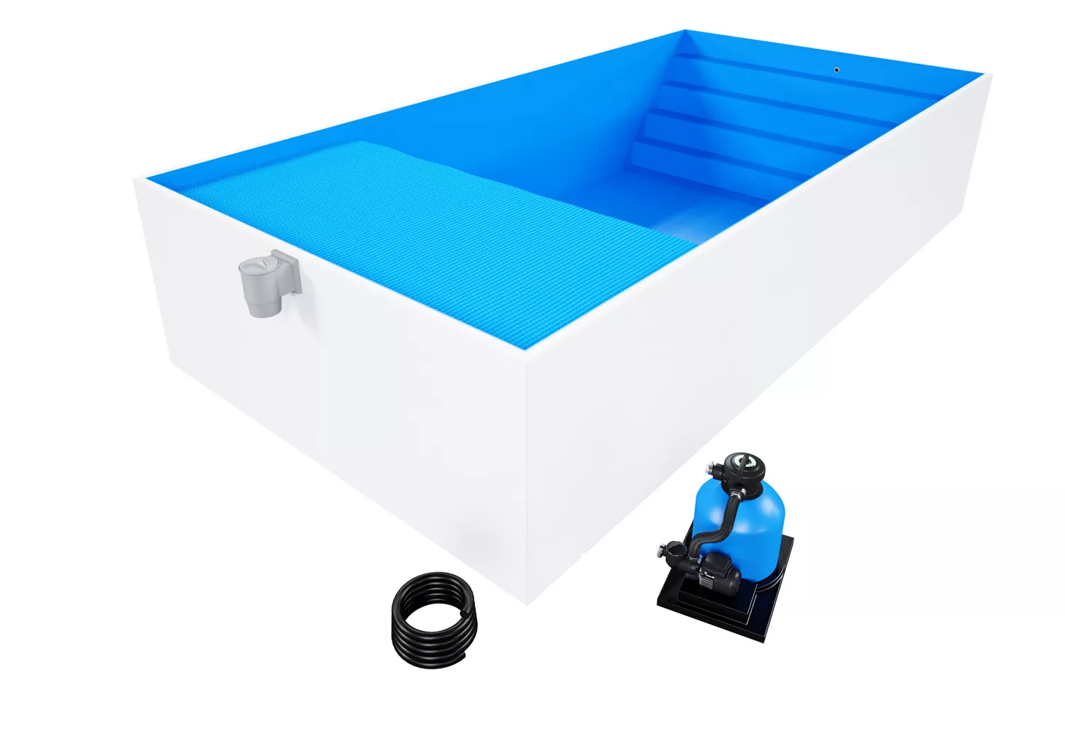 isotherm-pool-komplettset-comfort-blau-mit-treppe-colossos Isotherm-Pool Komplettset Comfort blau mit Treppe Colossos