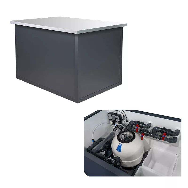 Midas Technikbox Komplettset Medium pH/Cl - 6-Wege Ventil