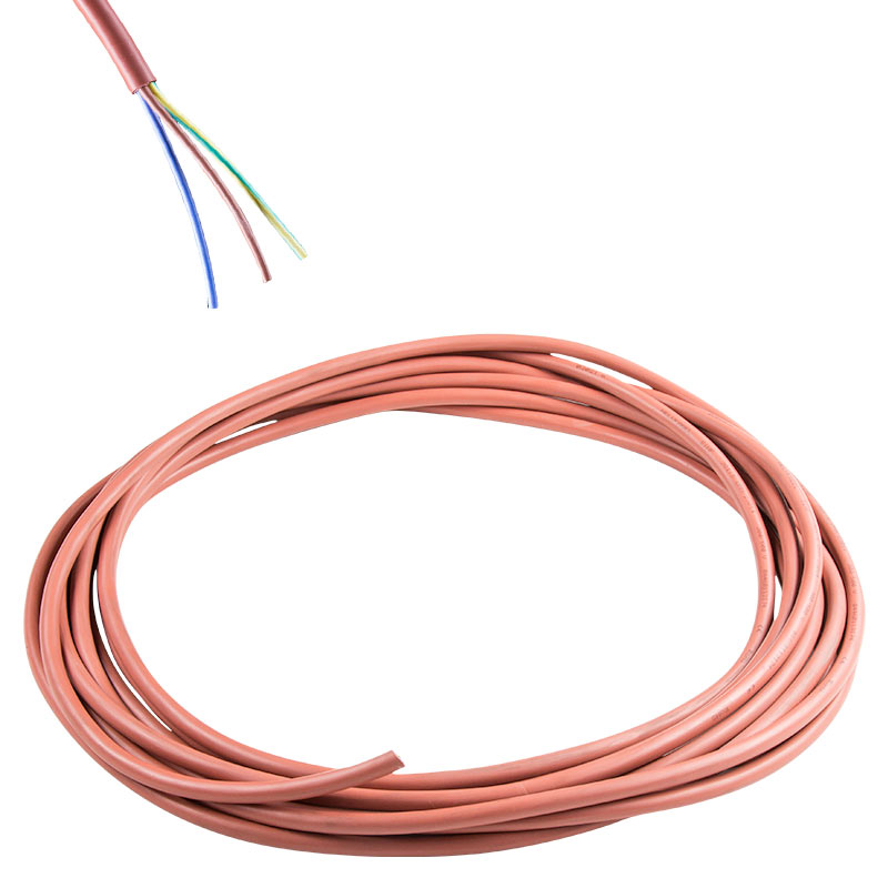 3x1-5 Silikonkabel 3 x 1,5 mm² pro lfdm.