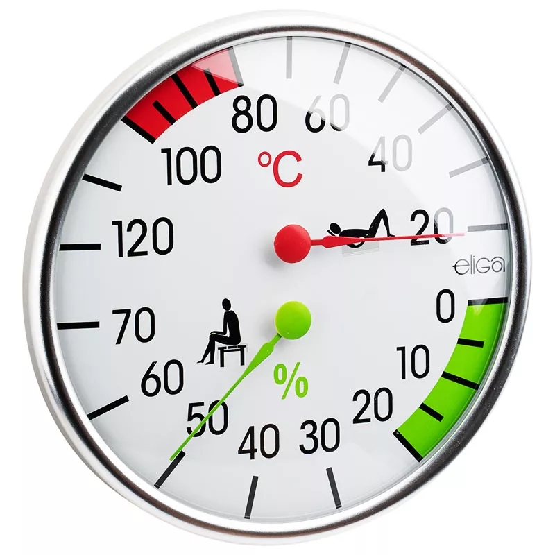 Sauna Klimamesser Thermo-Hygro 