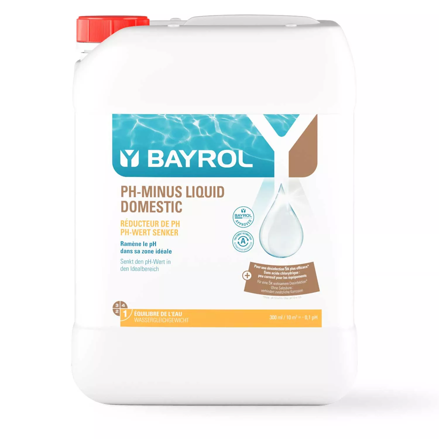 Bayrol pH-Minus Liquid Domestic 20 L Konzentration 14,9%