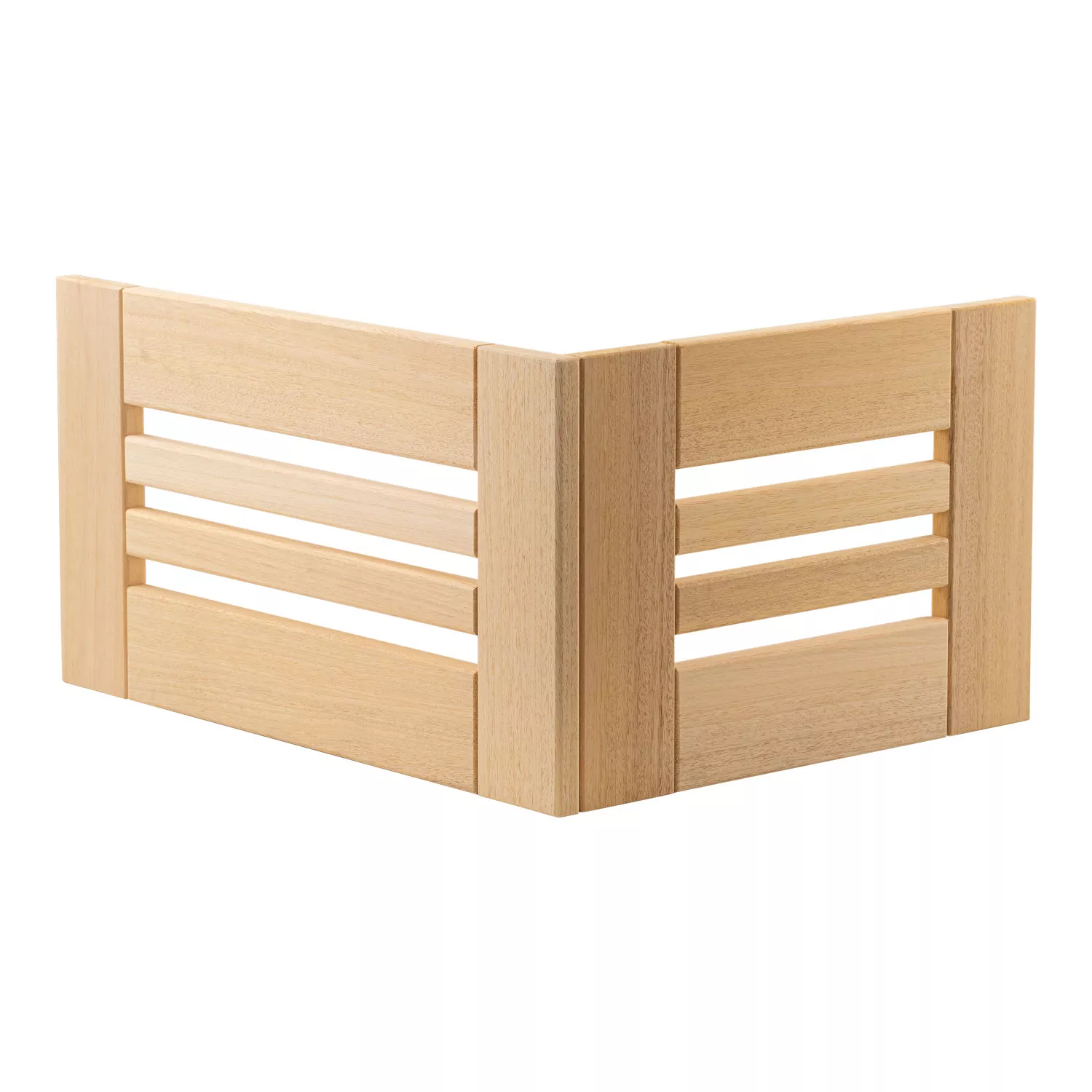 Sauna Ofenschutzgitter L-Form für 4 Eck Saunen 