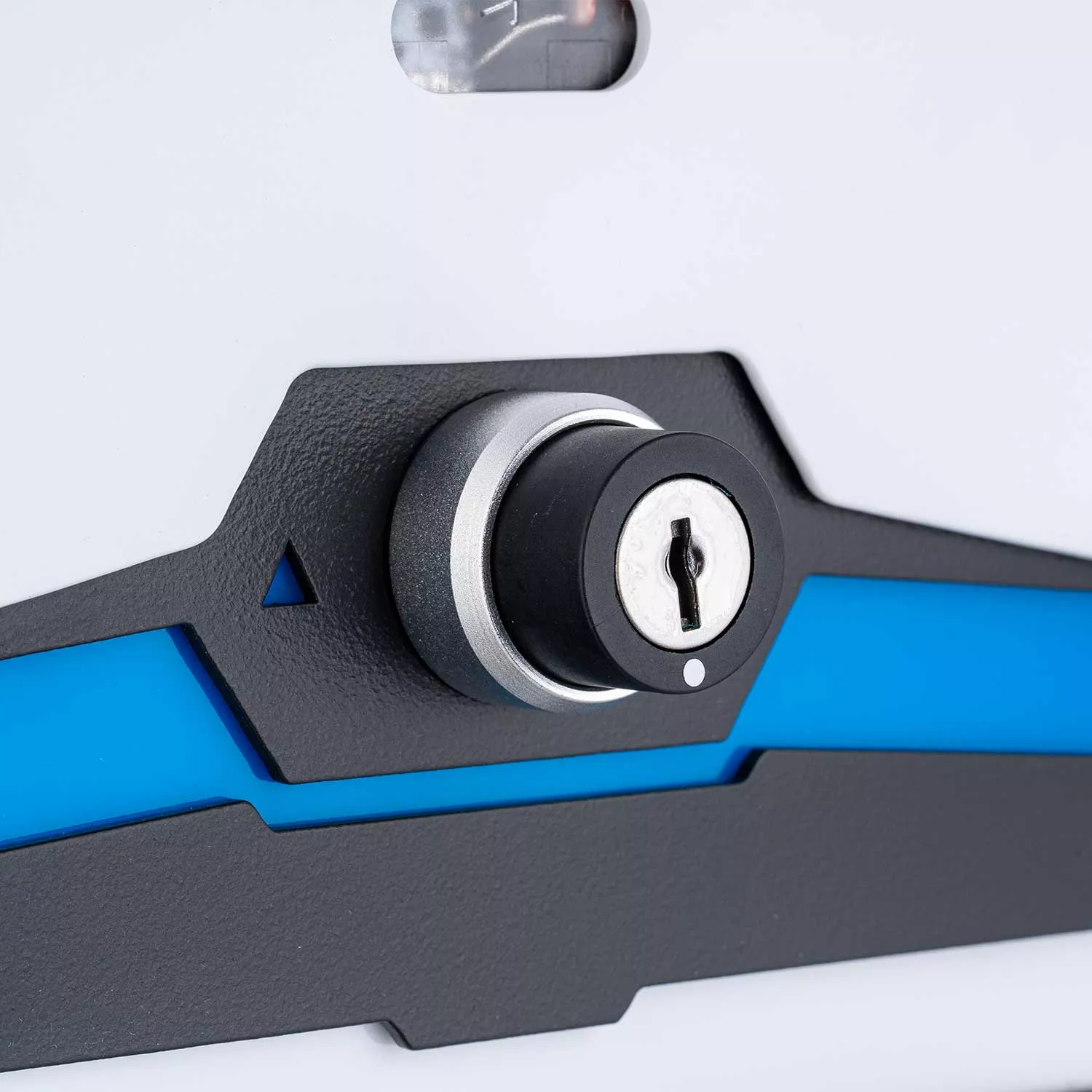 Poolpowershop Oberflur Aufrollvorrichtung T-Light - weiß-grau