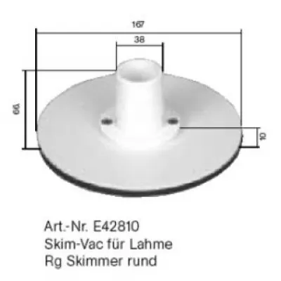 E42810 Skim Vac für Lahme Skimmer