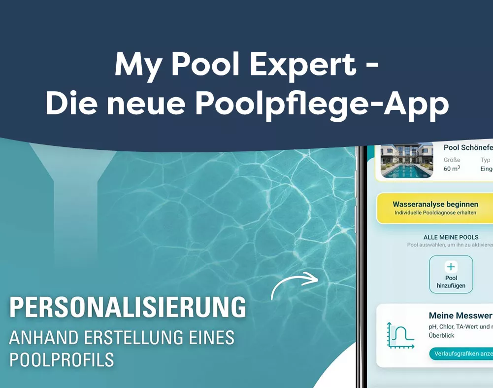 Wasserpflege-App: My Pool Expert