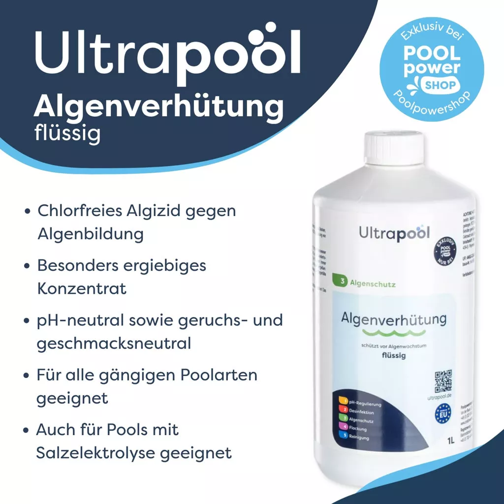 ultrapool-algenverhuetung-eigenschaften Ultrapool Algenverhütung - 1 L