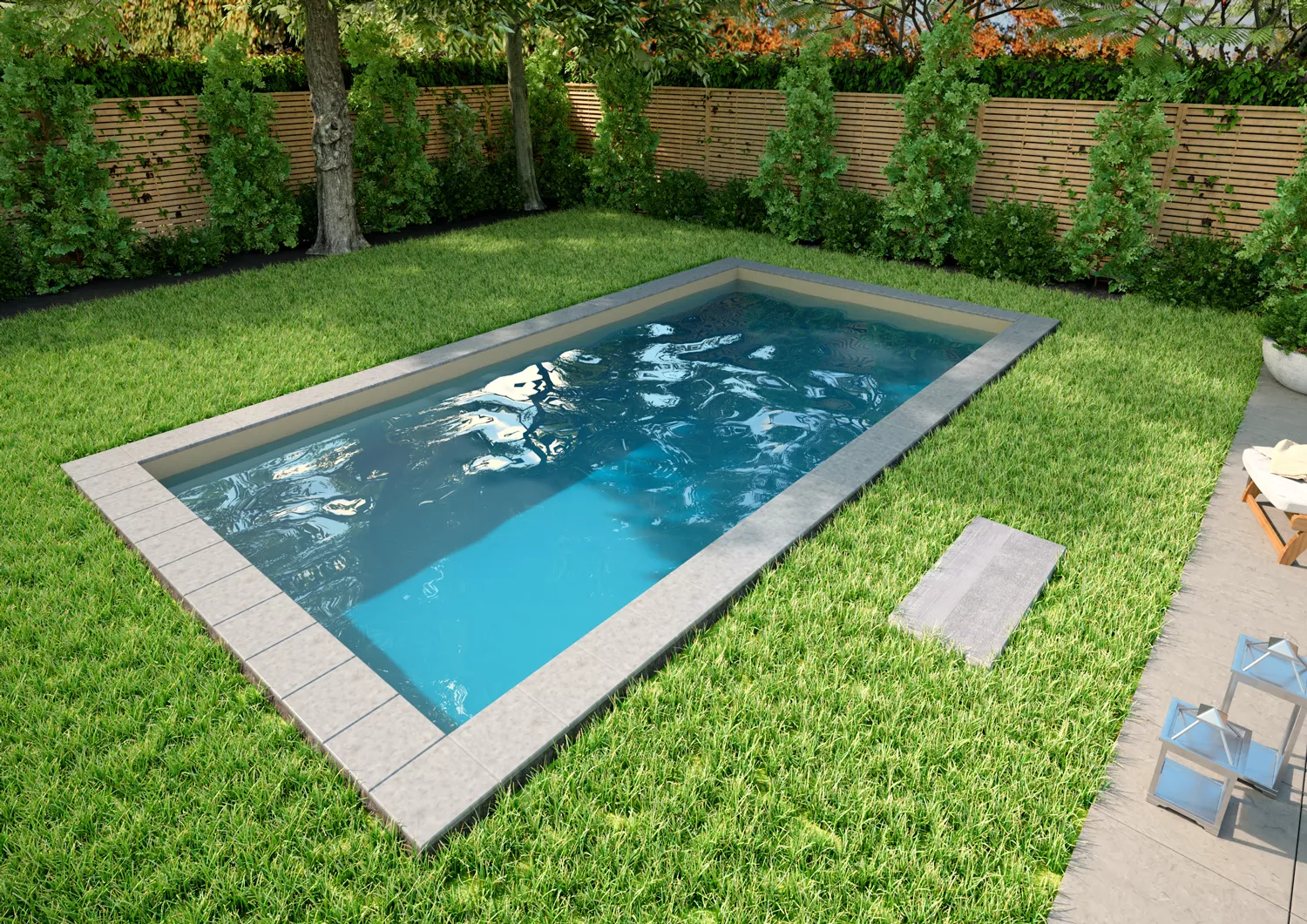 Styroporpool Sand 