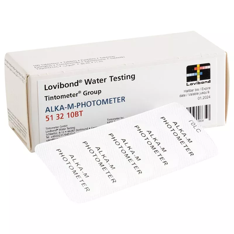 Alkalinity-M Testtabletten für Scuba, Checkit & Photometer - 100 Stk