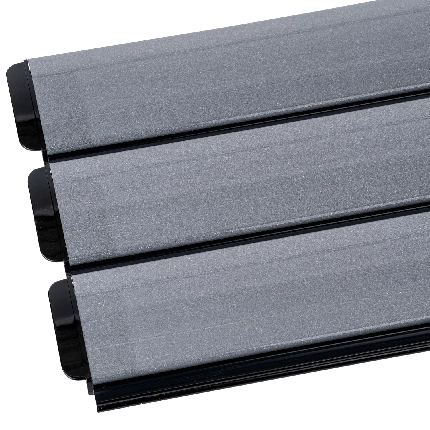 Poolpowershop Polycarbonat Lamellen solar silber 