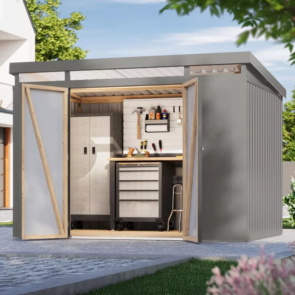 karibu-technikhaus-iridium-3-graualuminium Karibu Technikhaus Iridium 3 graualuminium