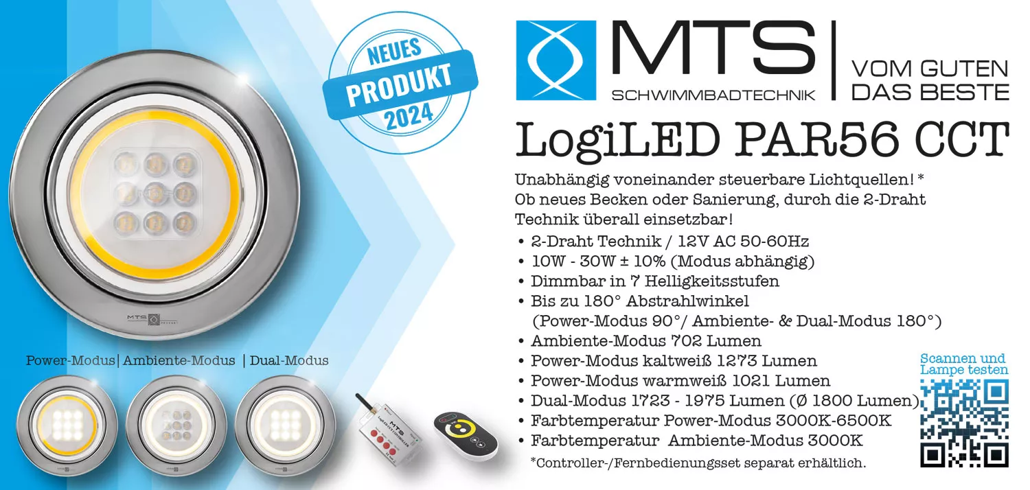 MTS_LogiLed_Unterwasserscheinwerfer_2 MTS LogiLED Unterwasserscheinwerfer für Folienbecken grau