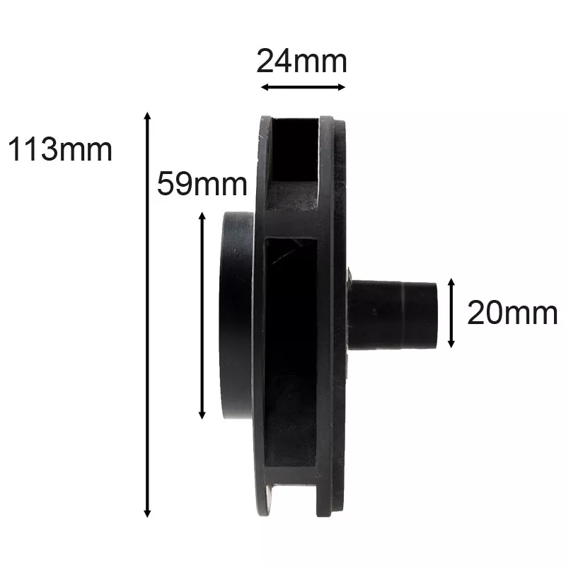 Laufrad d=145mm b=15mm für Badu Resort 110 