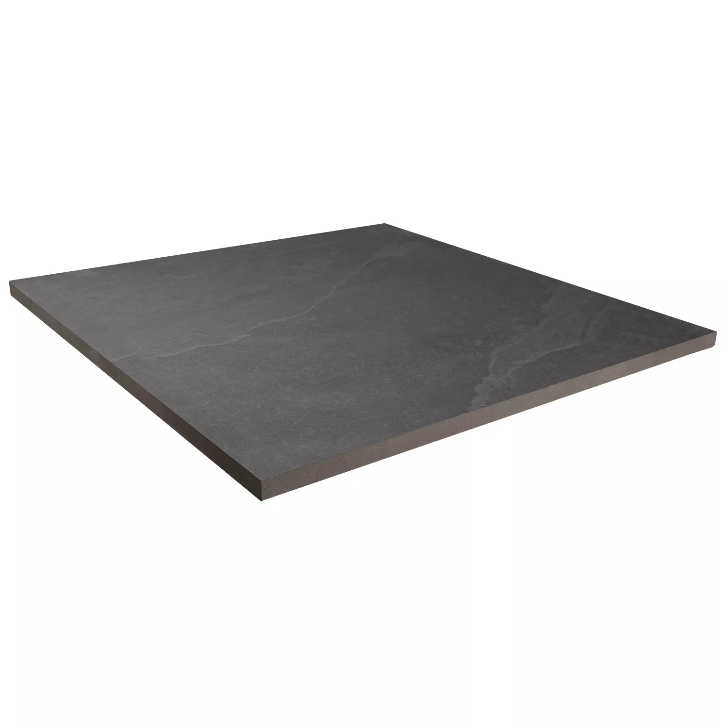 Ceramica-Nordic-royal-black-Terrassenplatte Scandi Roc Ceramica Exclusive Size Royal Black Terrassenplatte - 120 x 60 cm