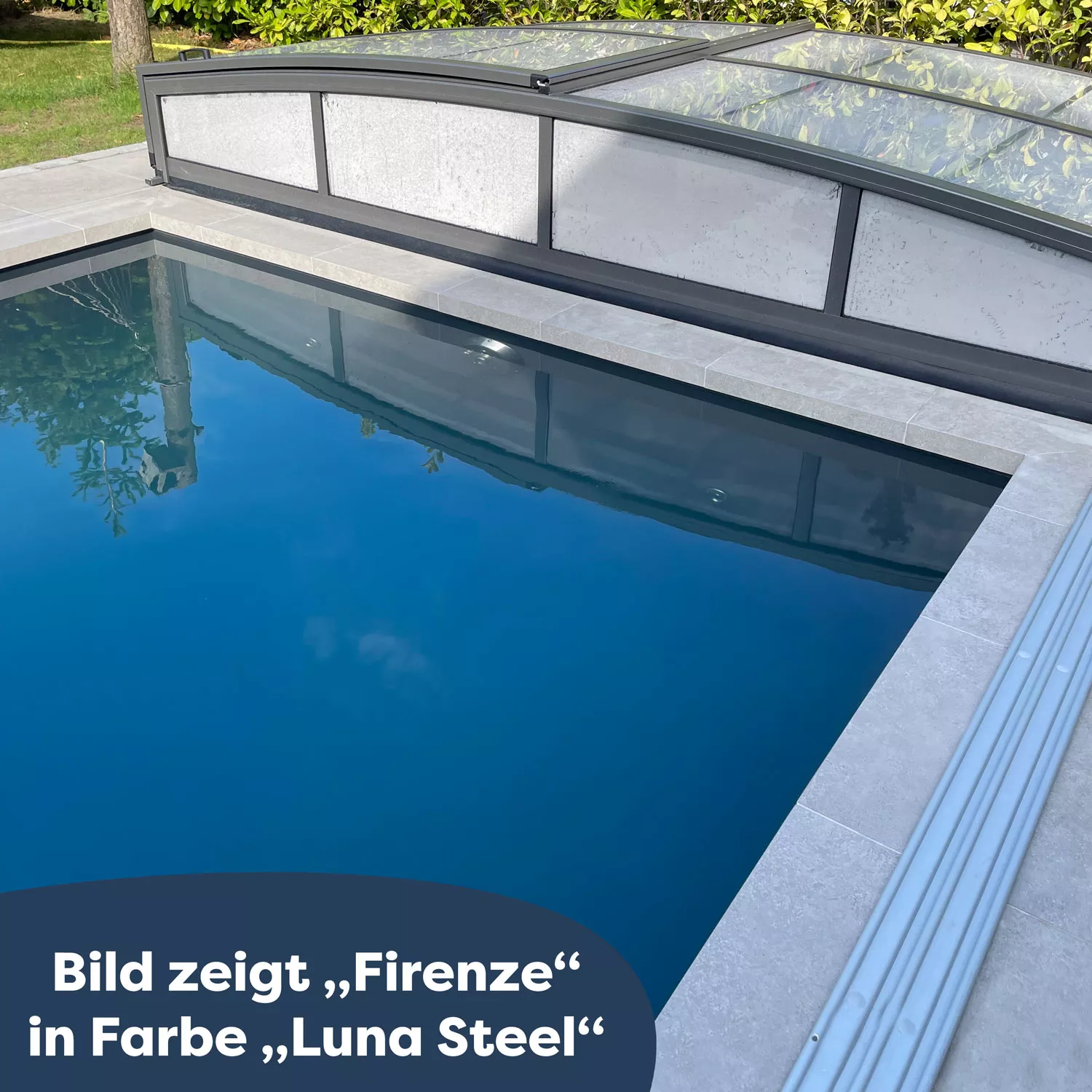 Scandi Roc Ceramica Firenze Golden Amber Beckenrandsteine Rechteckbecken - 3,00 x 6,00 m