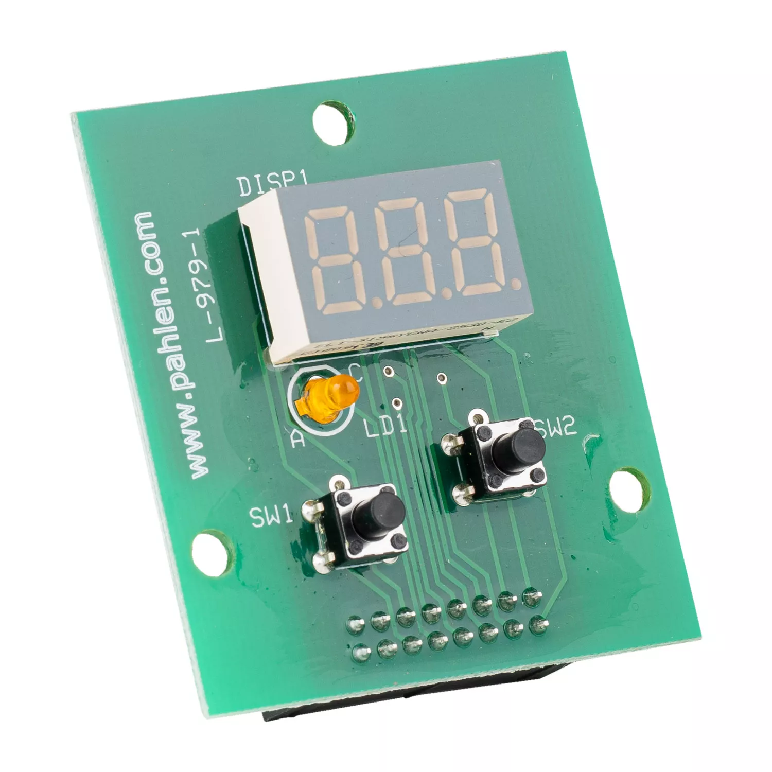 Pahlen-1418xx-Aqua-HL-Elektroheizer-Platine-mit-Display-Vorderseite Pahlén 1418xx Aqua HL Elektroheizer Platine mit Display