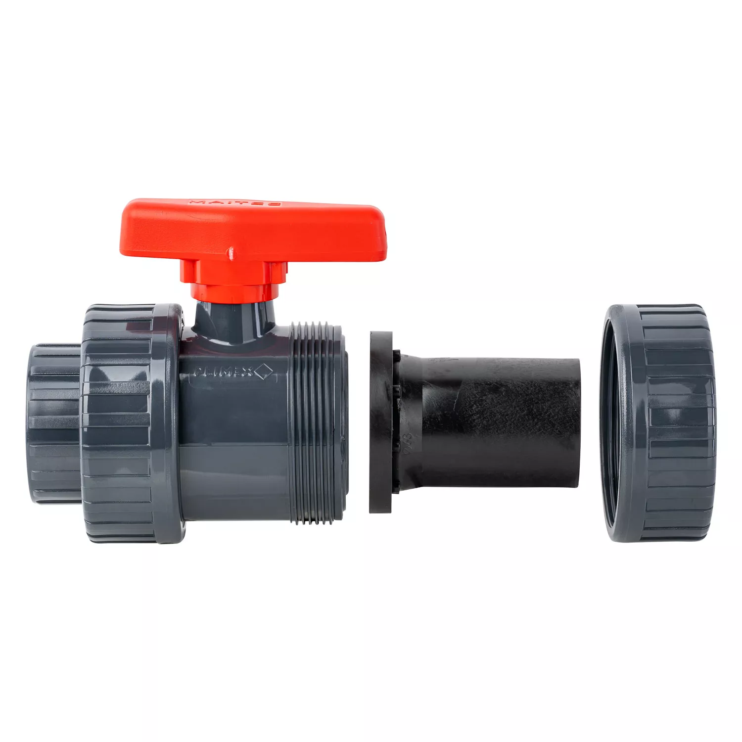 PE Einlegeteil/Stutzen für Kugelhahn Safe - D63 mm