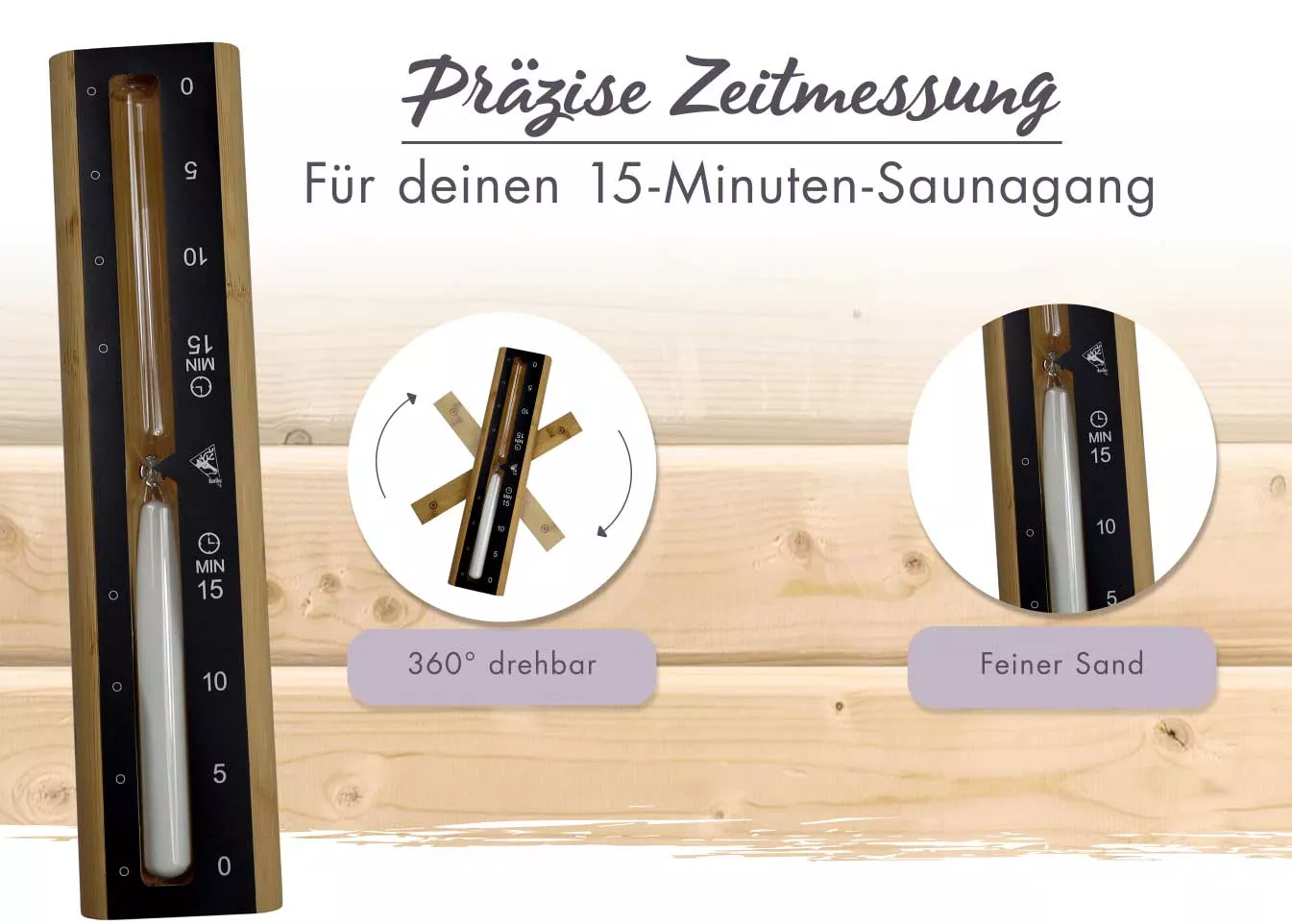 Karibu Saunazubehör Set Premium