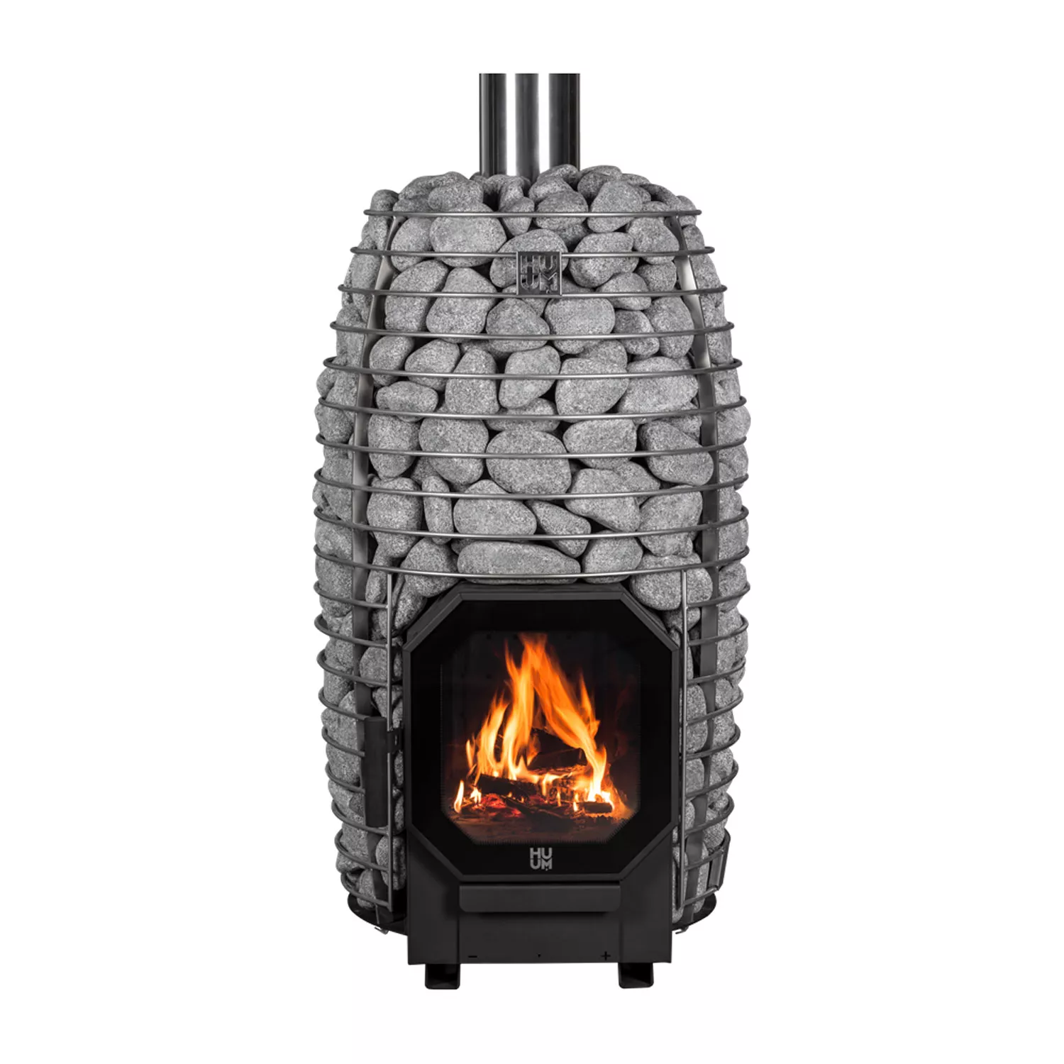 huum-hive-flow-saunaofen-frontal HUUM Hive Flow Saunaofen Holz