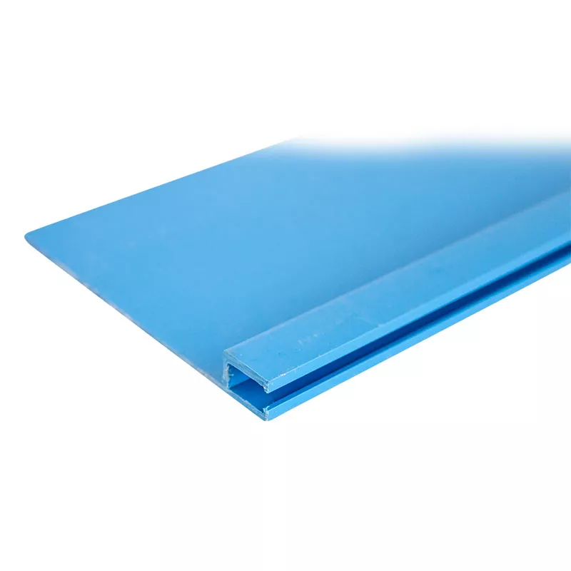 Power S Einhängeleiste A gerade blau 2 m lang 