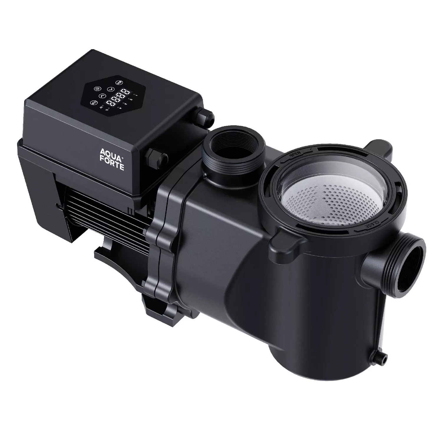 AquaForte-InverEco-VS-Poolpumpe_2 AquaForte InverEco IVS75 VS Poolpumpe - 230 Volt
