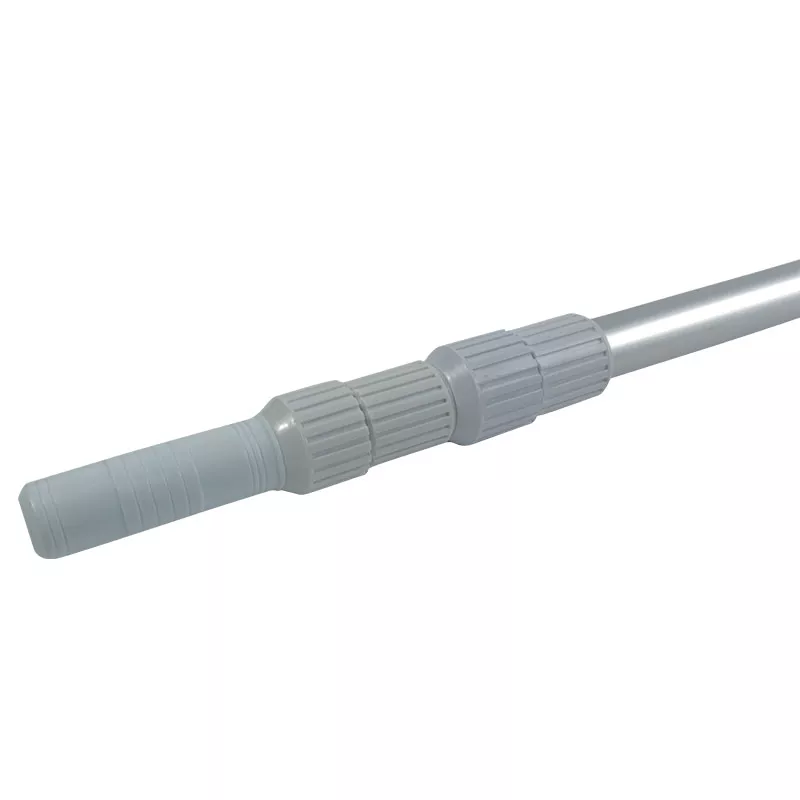 Teleskopstange 3 x 1,50 m Silber 