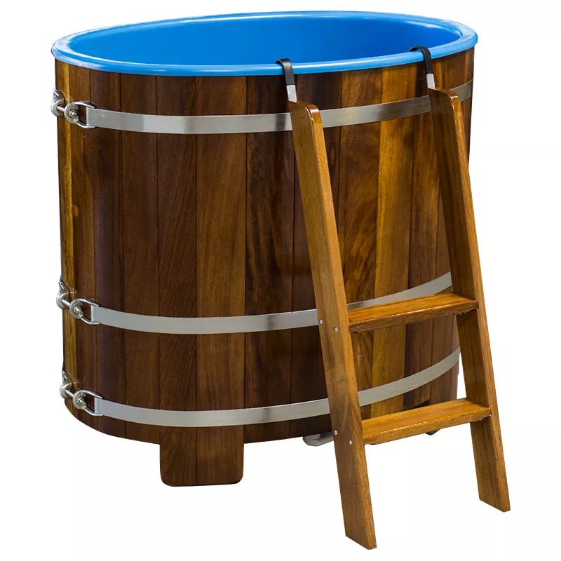 K51003ES_pic1 Sauna Tauchbecken Kambala 112 x 79 cm außen transparent hygieneversiegelt + Kunststoffeinsatz