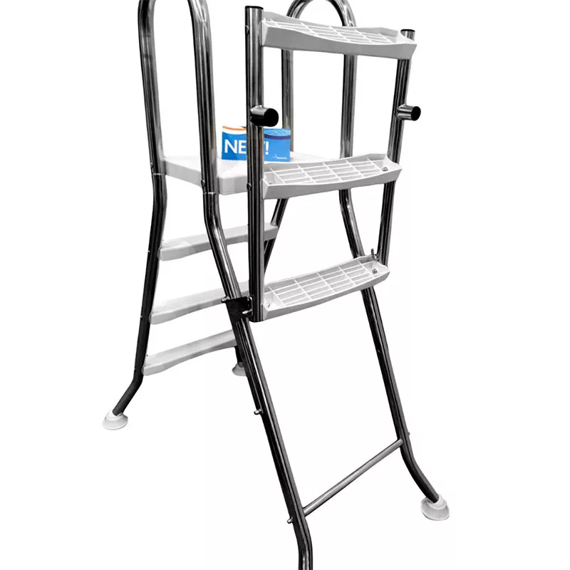 Nachrüstsatz Klappsicherung für Hochbeckenleiter 3-stufig