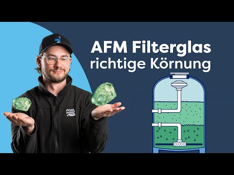 AFM ng Grade 1 Filterglas 21 kg 0.4 - 0.8 mm 