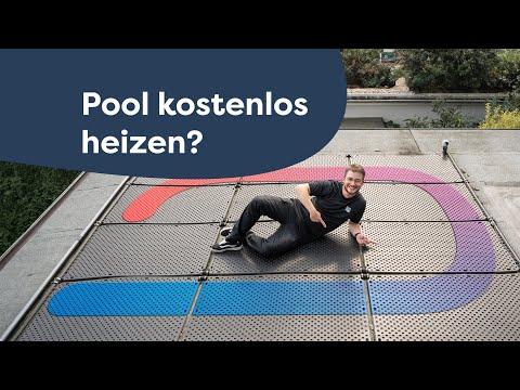 Solarabsorber Set OKU bis 18 qm Wasseroberfläche 